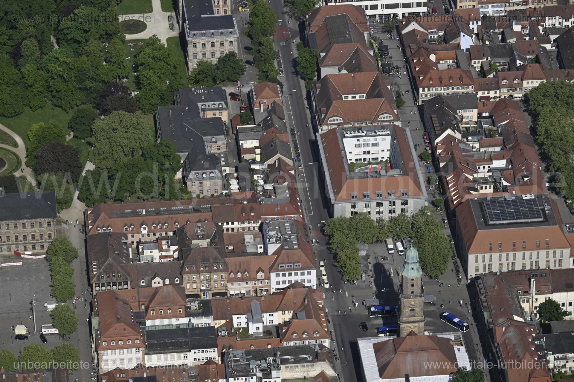 Luftaufnahme Erlangen in Erlangen | Mittelfranken, Bayern