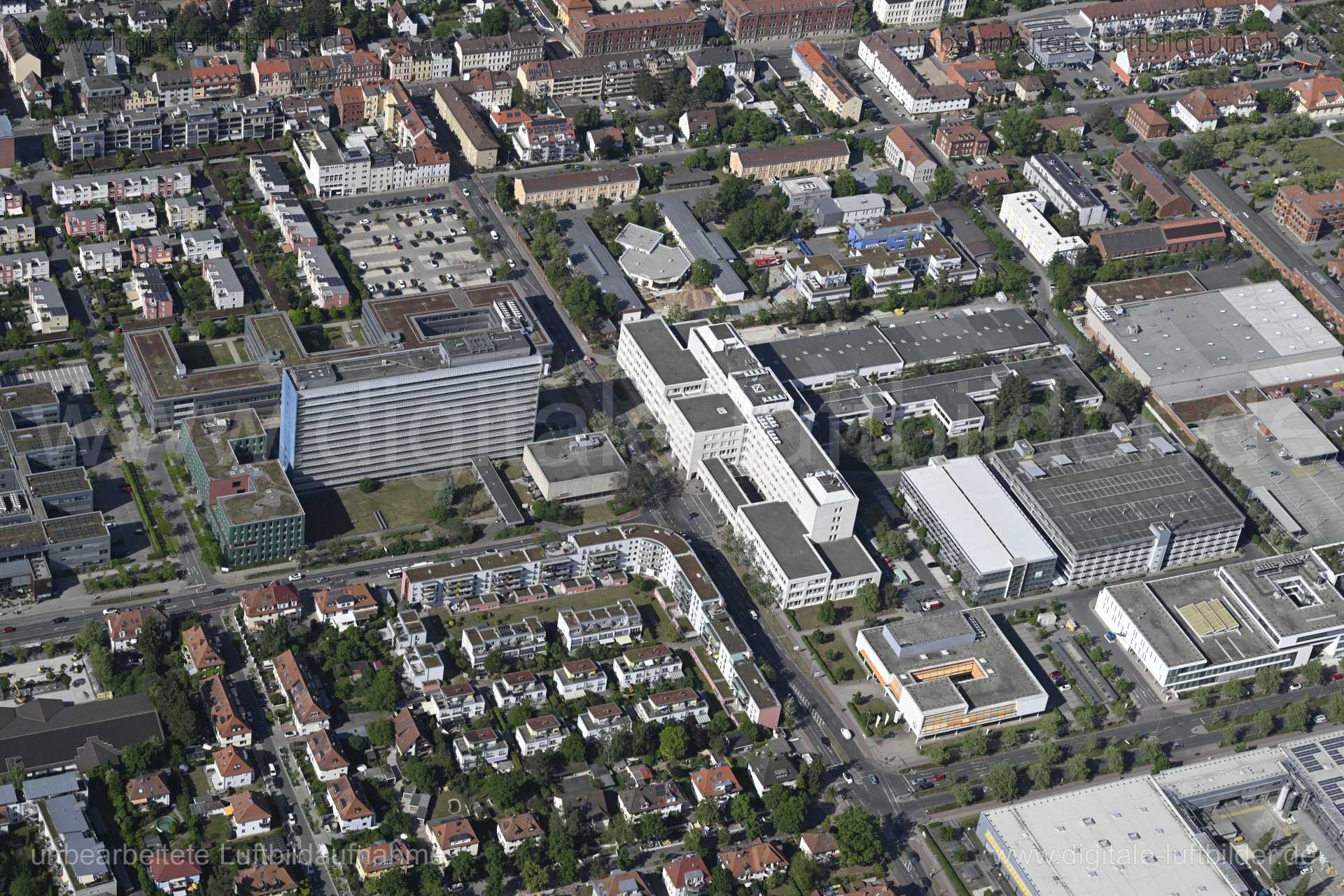 Luftaufnahme Erlangen in Erlangen | Mittelfranken, Bayern