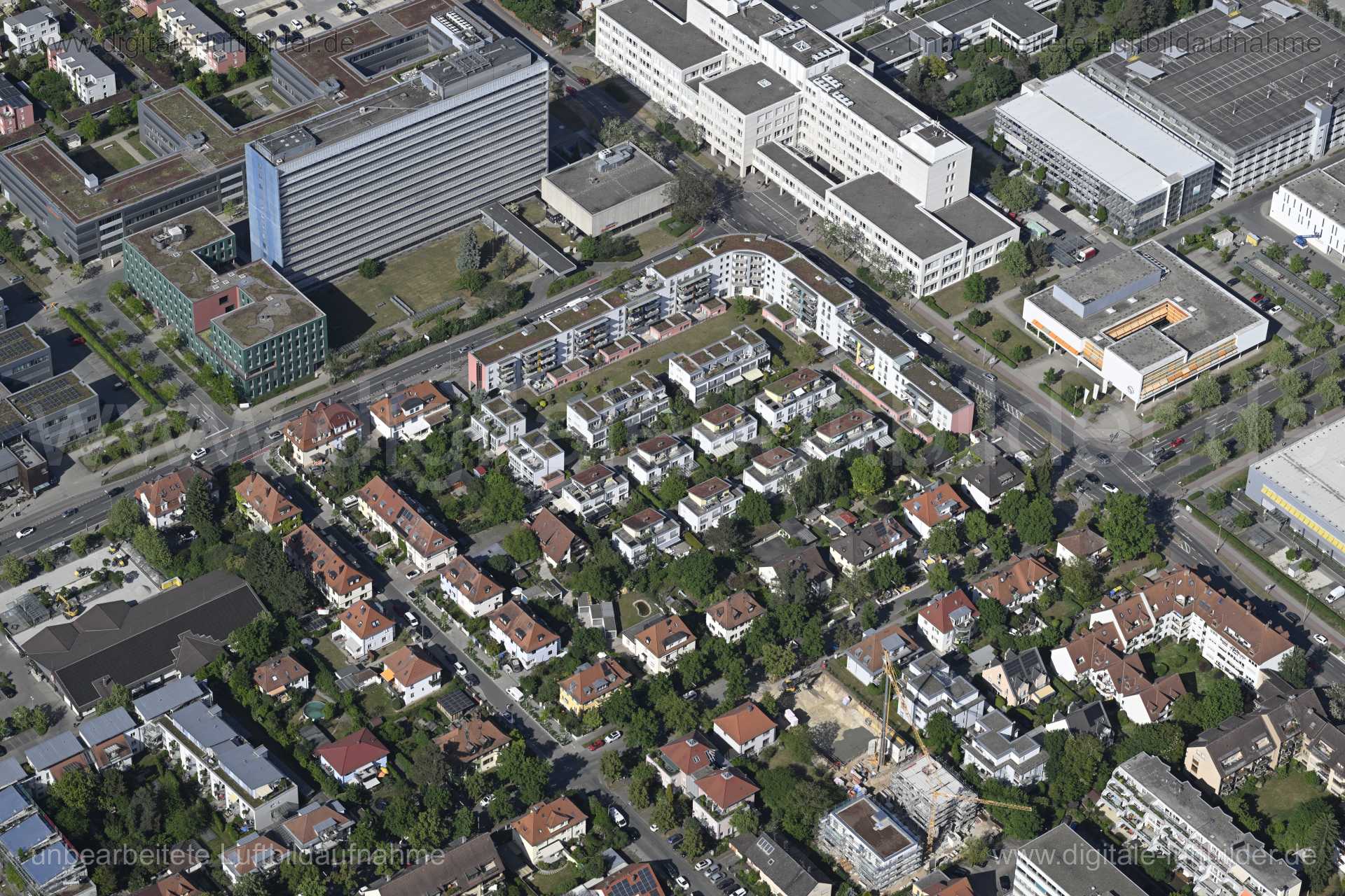 Luftaufnahme Erlangen in Erlangen | Mittelfranken, Bayern