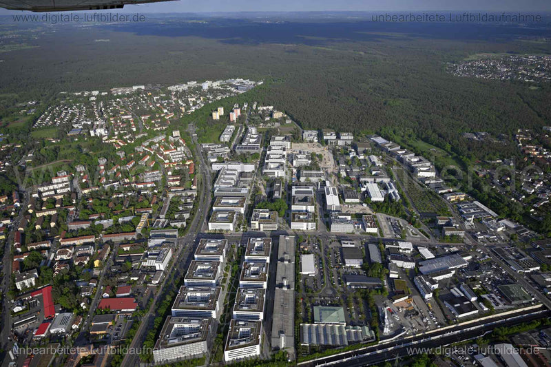 Luftaufnahme Erlangen in Erlangen | Mittelfranken, Bayern
