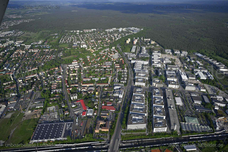 Luftaufnahme Erlangen in Erlangen | Mittelfranken, Bayern