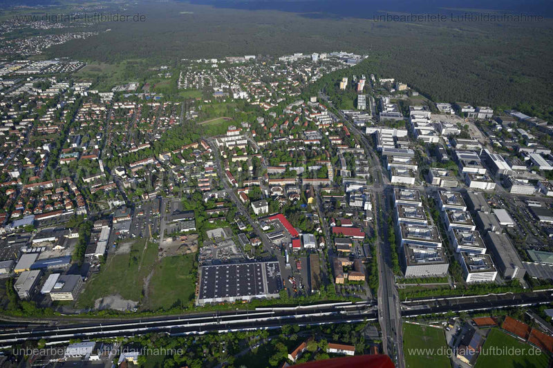 Luftaufnahme Erlangen in Erlangen | Mittelfranken, Bayern