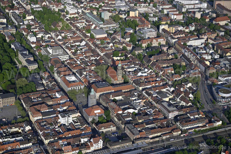 Luftaufnahme Erlangen in Erlangen | Mittelfranken, Bayern