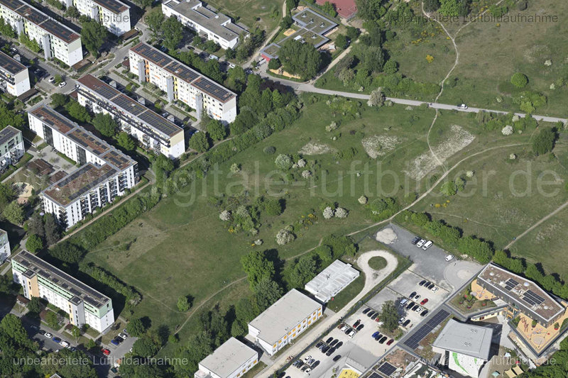 Luftaufnahme Exerzierplatz Erlangen in Erlangen | Mittelfranken, Bayern