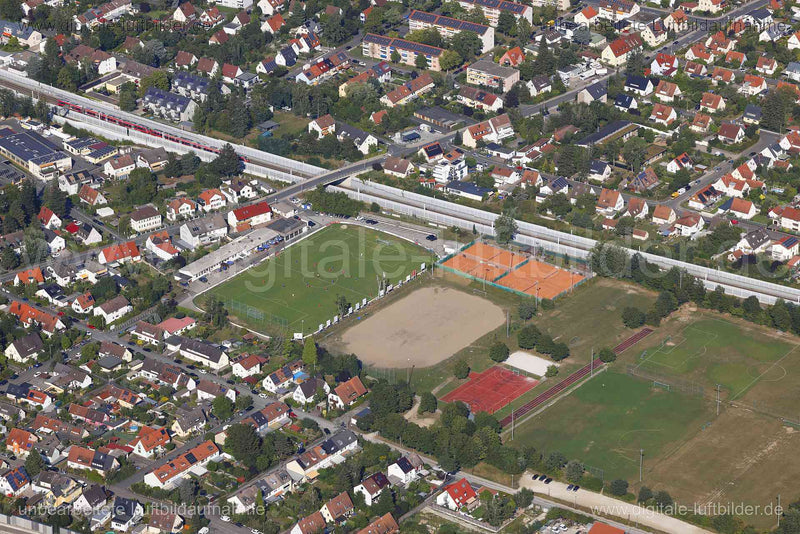 Luftaufnahme FSV Erlangen Bruck in Erlangen | Mittelfranken, Bayern