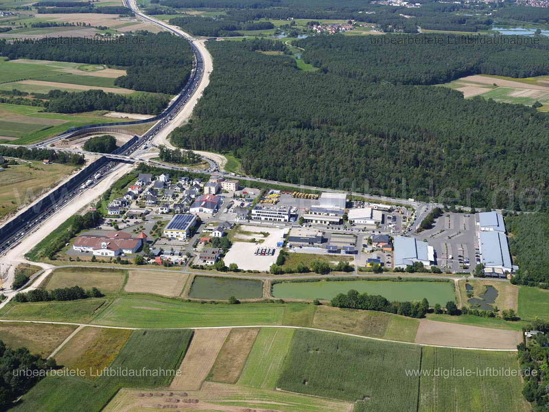 Luftaufnahme Heßdorf in Erlangen | Mittelfranken, Bayern