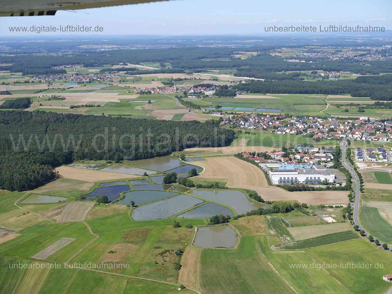 Luftaufnahme Heßdorf in Erlangen | Mittelfranken, Bayern