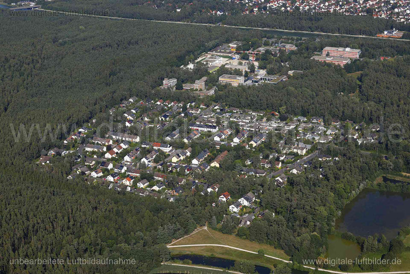 Luftaufnahme In der Reuth in Erlangen | Mittelfranken, Bayern