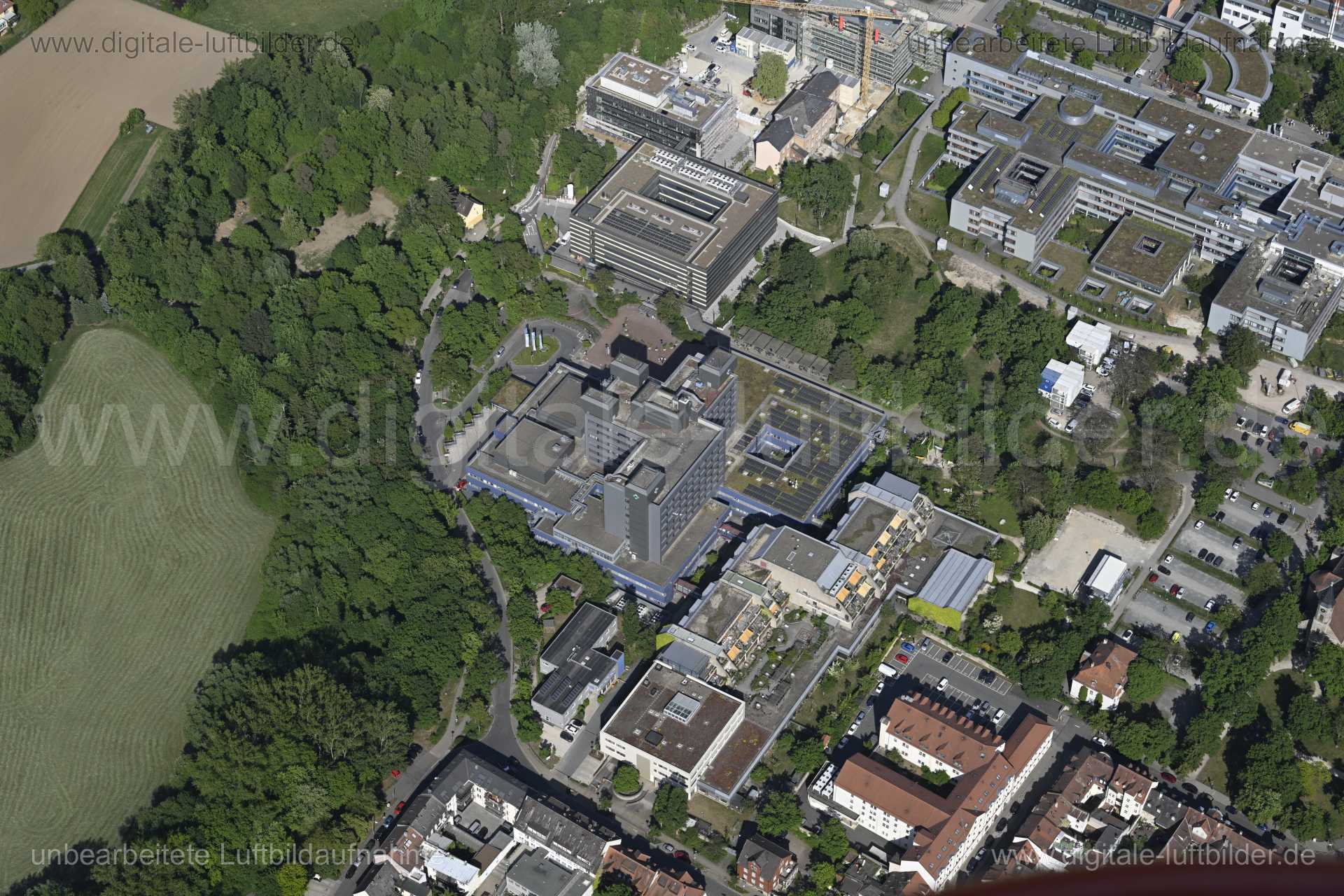Luftaufnahme Kopfkliniken Erlangen in Erlangen | Mittelfranken, Bayern