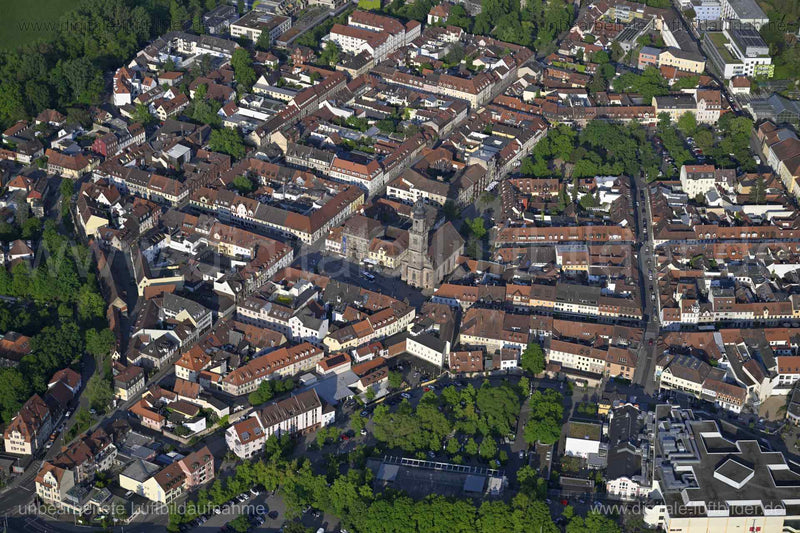 Luftaufnahme Martin-Luther-Platz, Erlangen in Erlangen | Mittelfranken, Bayern