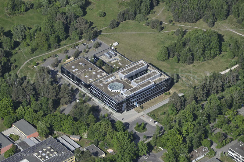 Luftaufnahme Max-Planck-Institut für die Physik des Lichts in Erlangen | Mittelfranken, Bayern