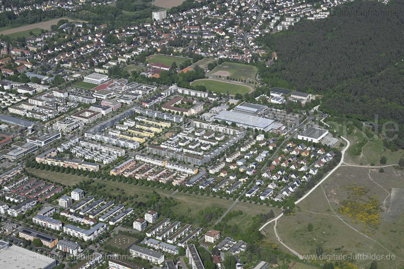 Luftaufnahme Röthelheimpark Erlangen in Erlangen | Mittelfranken, Bayern