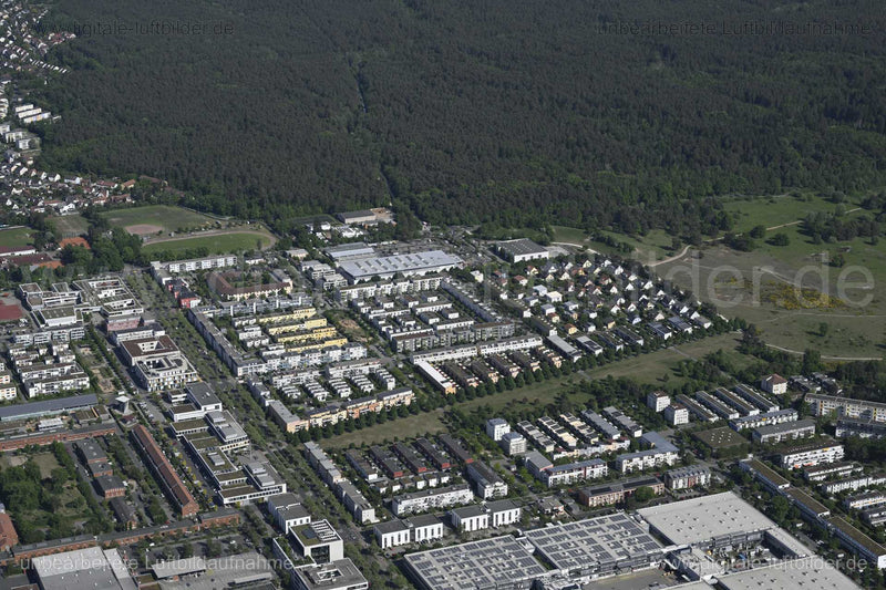 Luftaufnahme Röthelheimpark Erlangen in Erlangen | Mittelfranken, Bayern