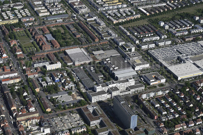 Luftaufnahme Siemens Healthineers in Erlangen | Mittelfranken, Bayern