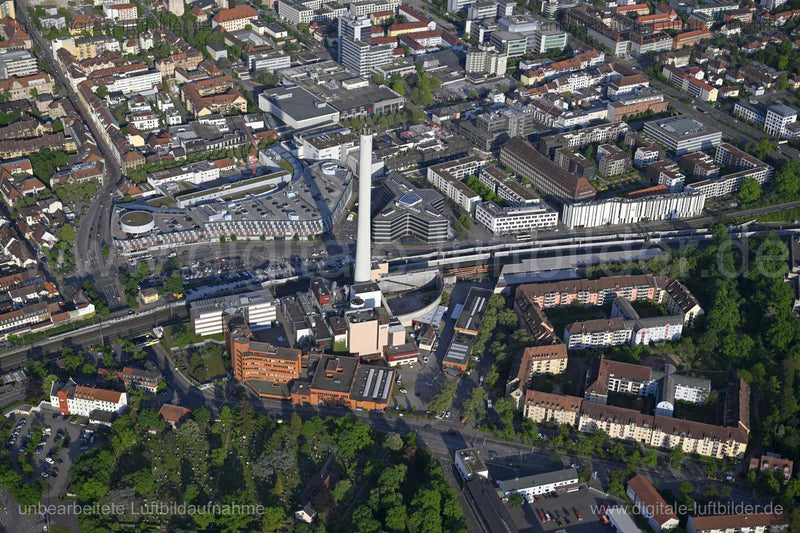 Luftaufnahme Stadtwerke Erlangen in Erlangen | Mittelfranken, Bayern