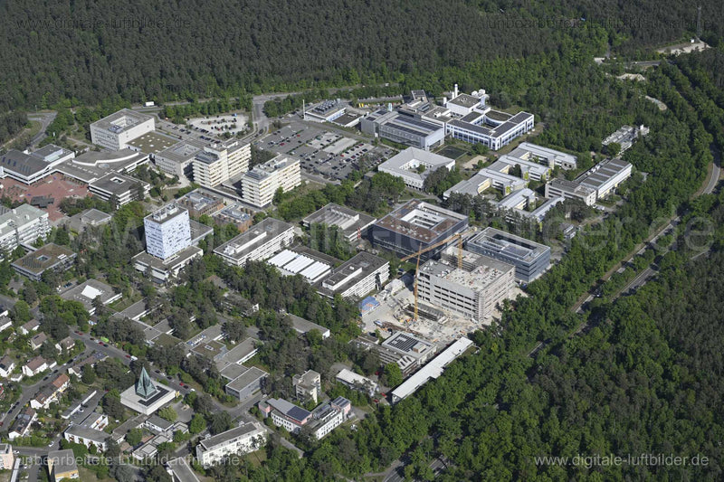 Luftaufnahme Technische Fakultät Erlangen in Erlangen | Mittelfranken, Bayern