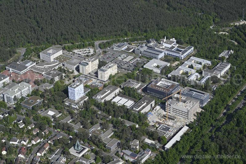 Luftaufnahme Technische Fakultät Erlangen in Erlangen | Mittelfranken, Bayern