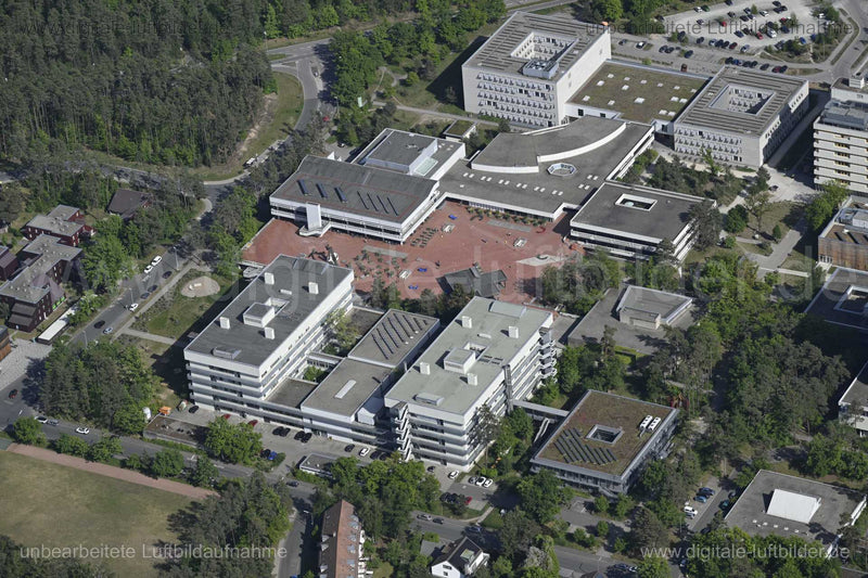 Luftaufnahme Technische Fakultät Erlangen in Erlangen | Mittelfranken, Bayern