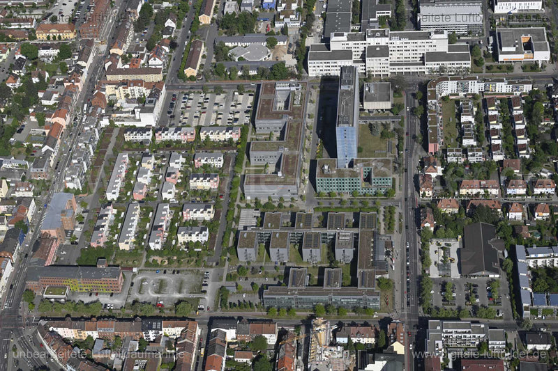 Luftaufnahme Zentrum für Medizinische Physik und Technik, Erlangen in Erlangen | Mittelfranken, Bayern