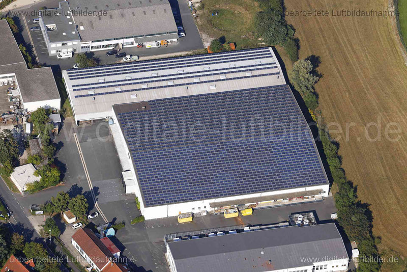 Luftaufnahme Zöbelein Schuler Logistik in Erlangen | Mittelfranken, Bayern