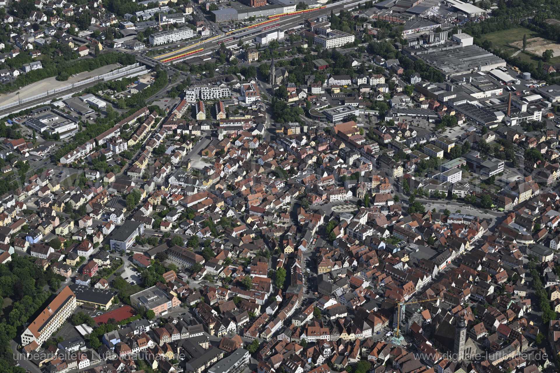 Luftaufnahme Forchheim in Forchheim | Mittelfranken, Bayern