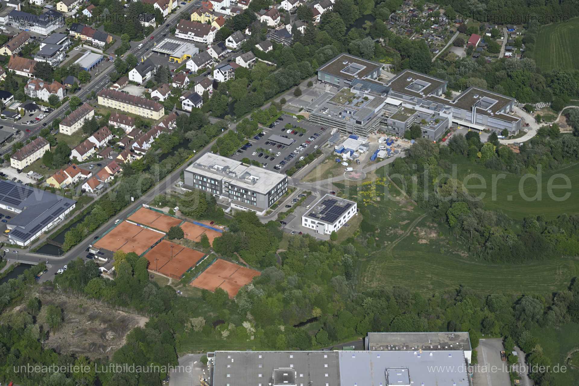 Luftaufnahme Klinikum Forchheim in Forchheim | Mittelfranken, Bayern