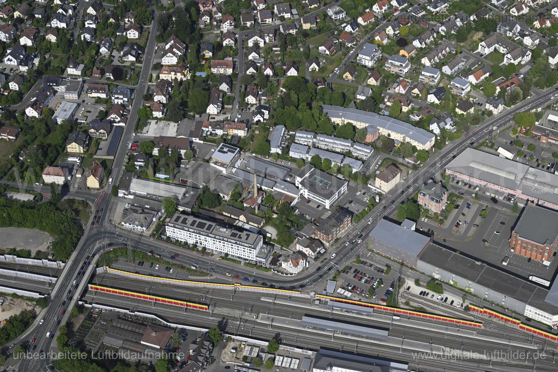 Luftaufnahme Künstler Kreul Viertel Forchheim in Forchheim | Mittelfranken, Bayern