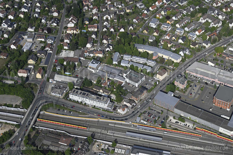 Luftaufnahme Künstler Kreul Viertel Forchheim in Forchheim | Mittelfranken, Bayern