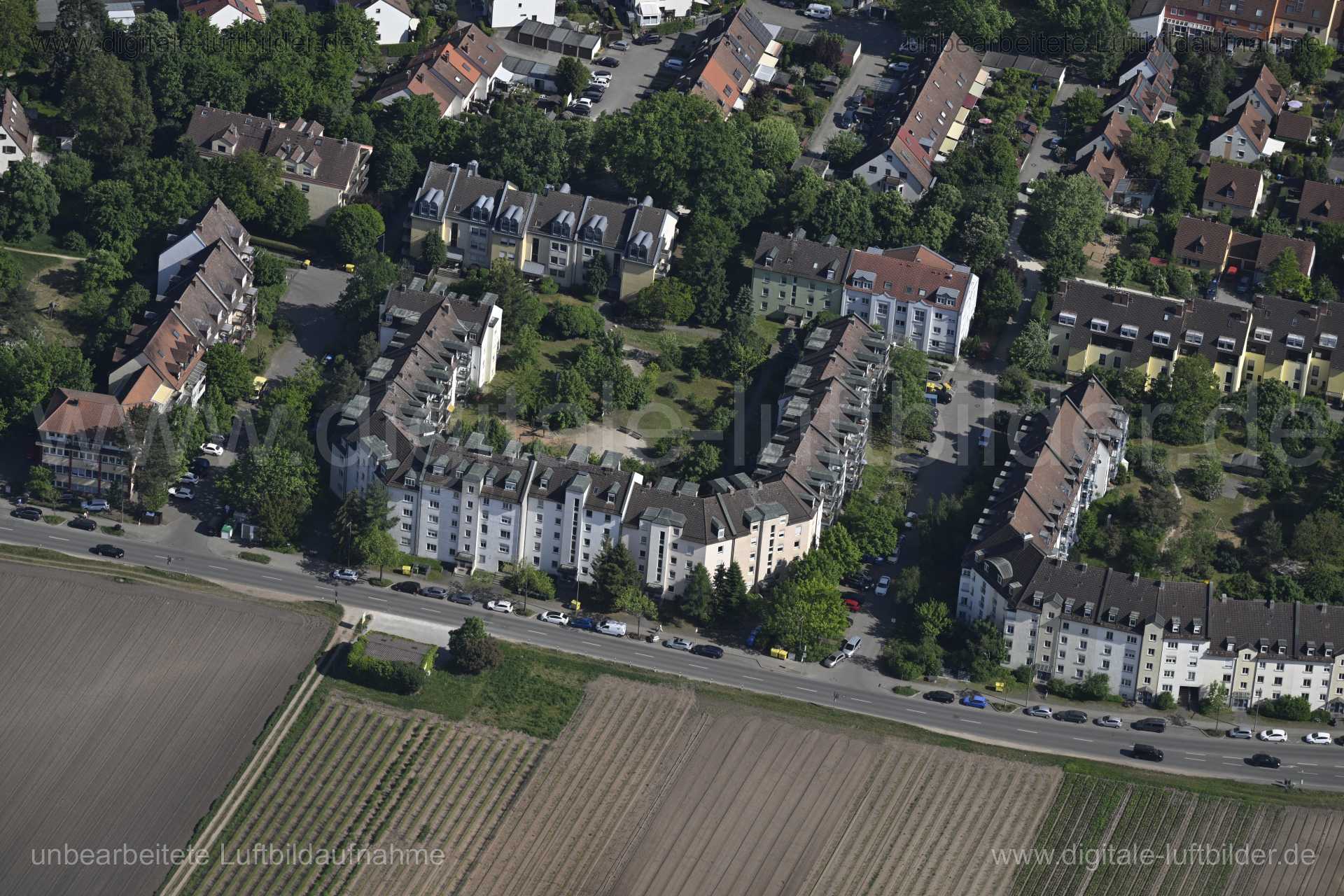Luftaufnahme Alte Reuthstraße in Fürth | Mittelfranken, Bayern