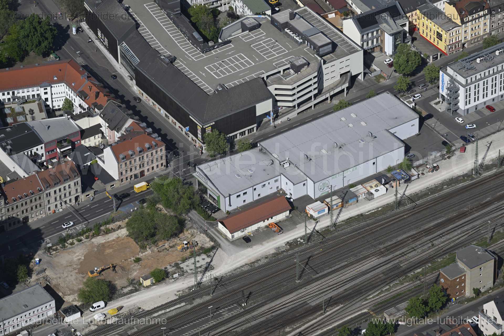 Luftaufnahme Cineplex Fürth in Fürth | Mittelfranken, Bayern