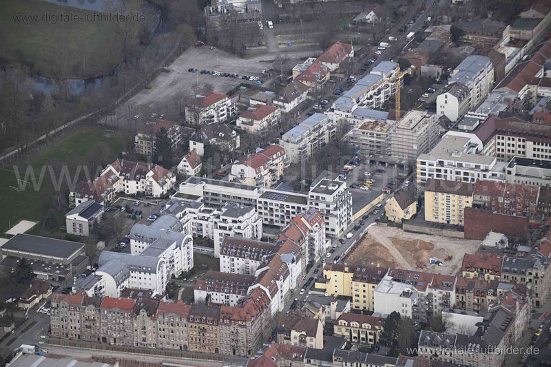 Luftaufnahme Dr.-Mack-Straße in Fürth | Mittelfranken, Bayern