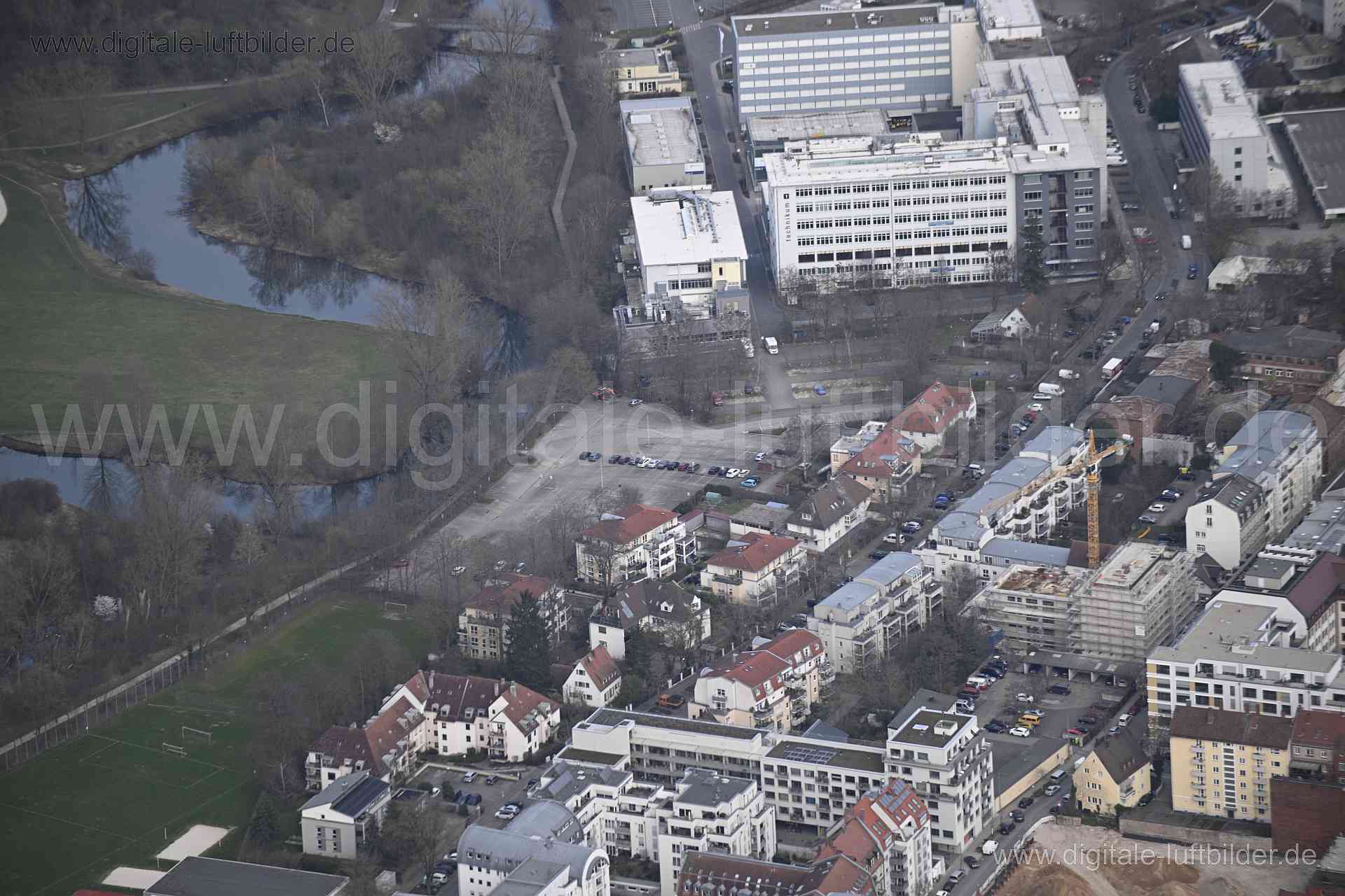 Luftaufnahme Dr.-Mack-Straße in Fürth | Mittelfranken, Bayern