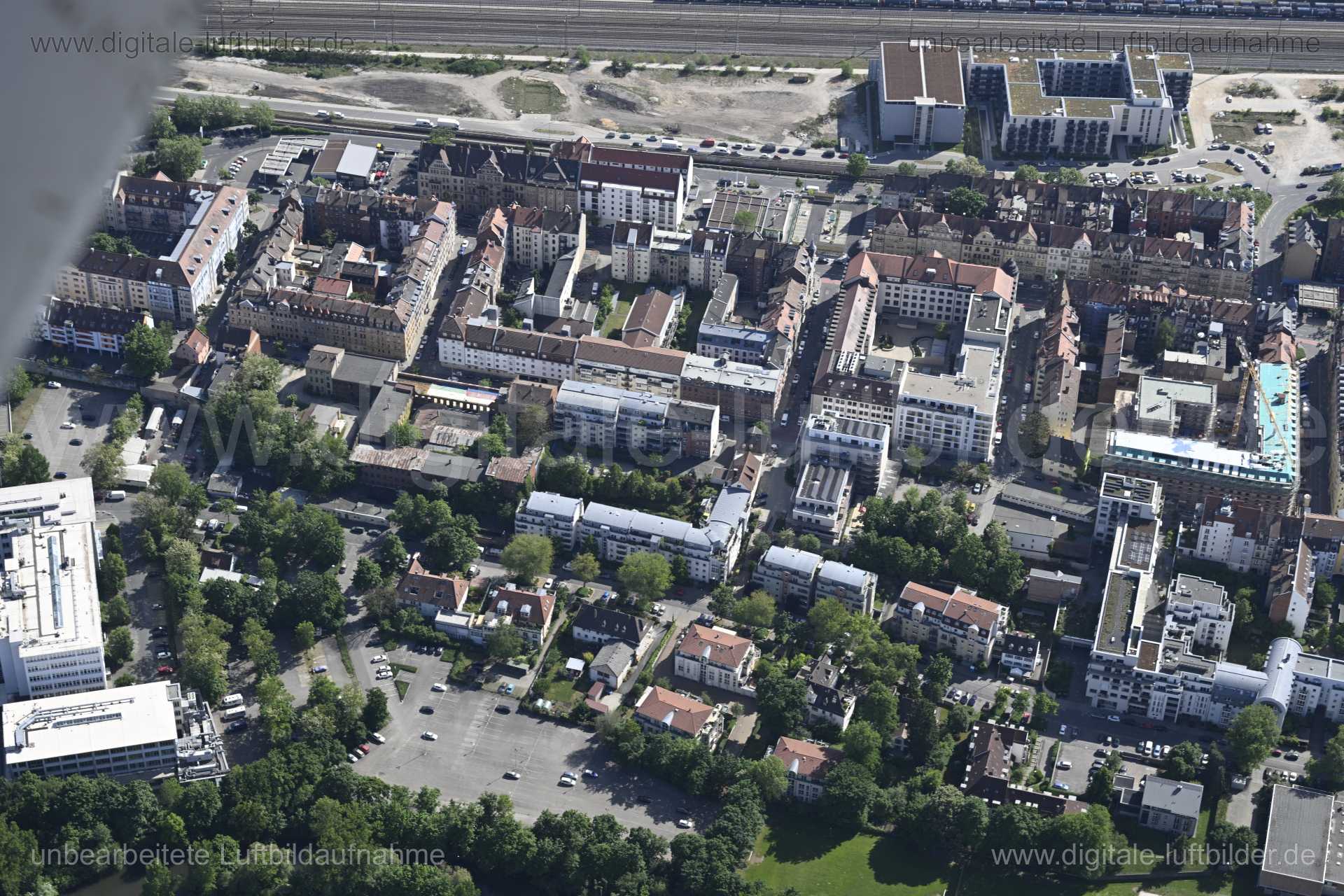 Luftaufnahme Dr.Mack-Straße in Fürth | Mittelfranken, Bayern