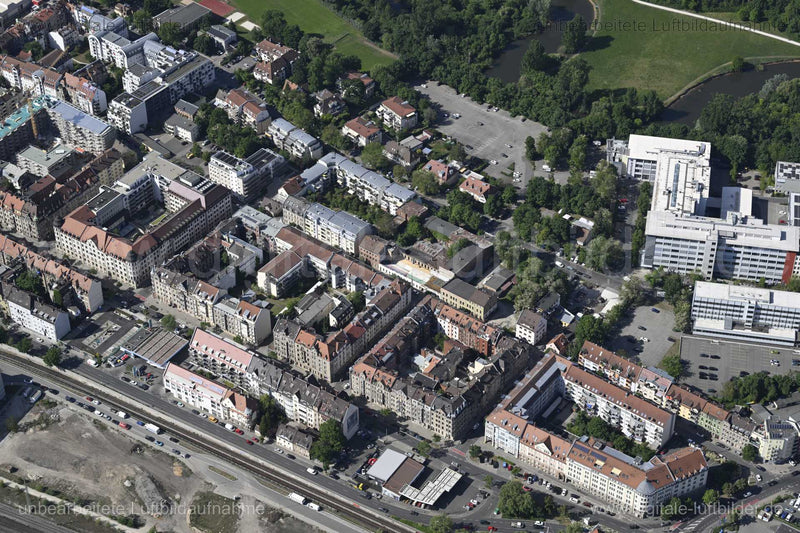 Luftaufnahme Dr.Mack-Straße in Fürth | Mittelfranken, Bayern