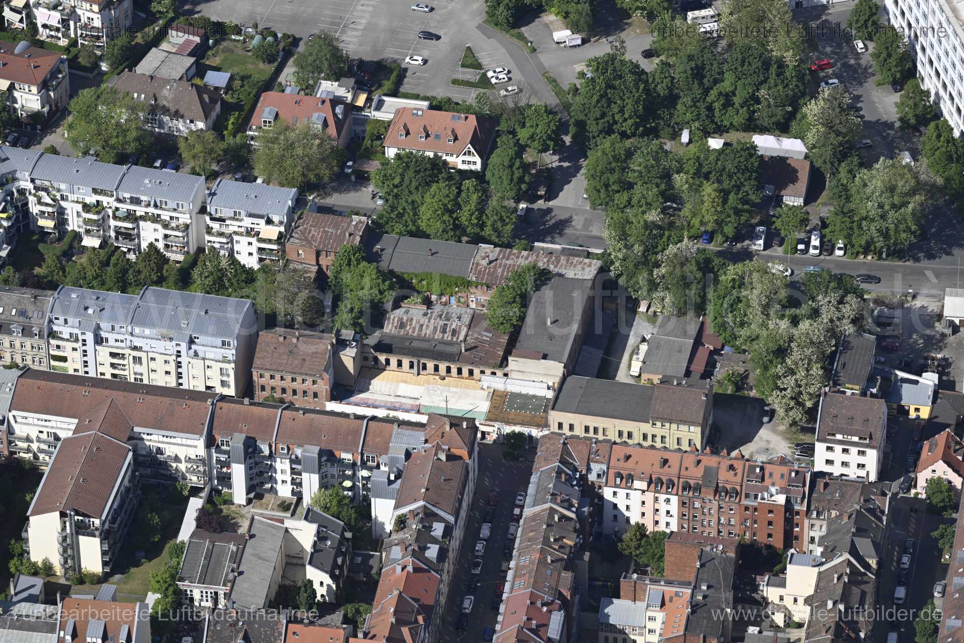 Luftaufnahme Dr.Mack-Straße in Fürth | Mittelfranken, Bayern