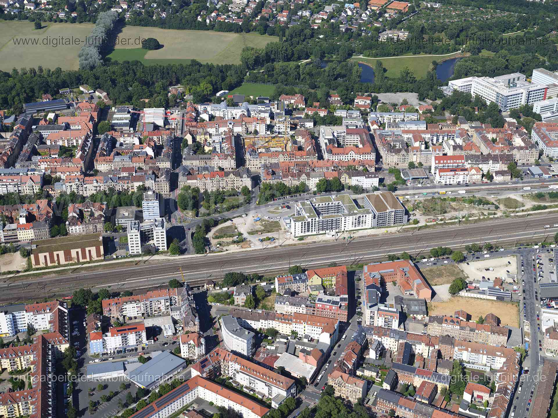 Luftaufnahme Fürth in Fürth | Mittelfranken, Bayern