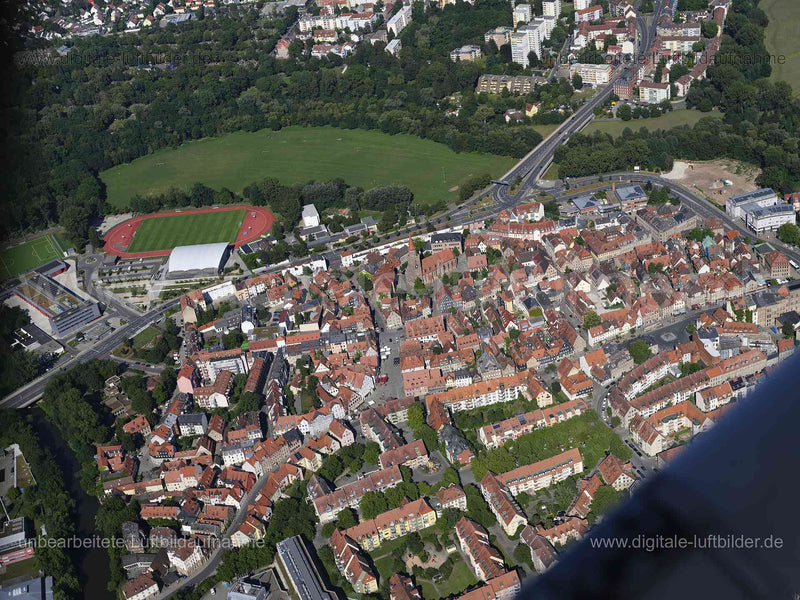 Luftaufnahme Fürth - Altstadt in Fürth | Mittelfranken, Bayern
