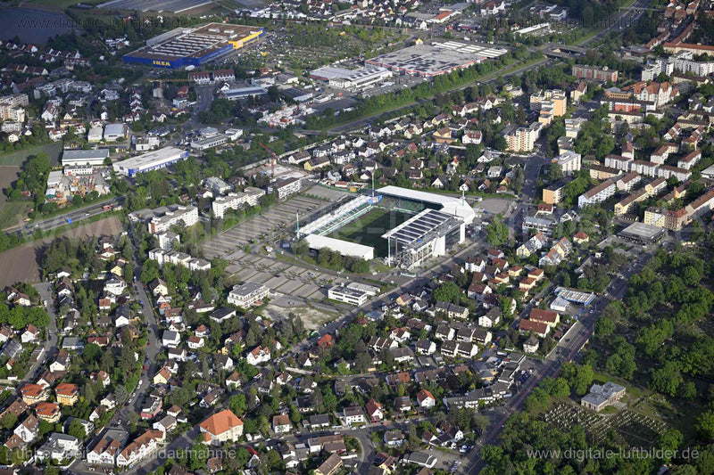 Luftaufnahme Fürth Ronhof in Fürth | Mittelfranken, Bayern