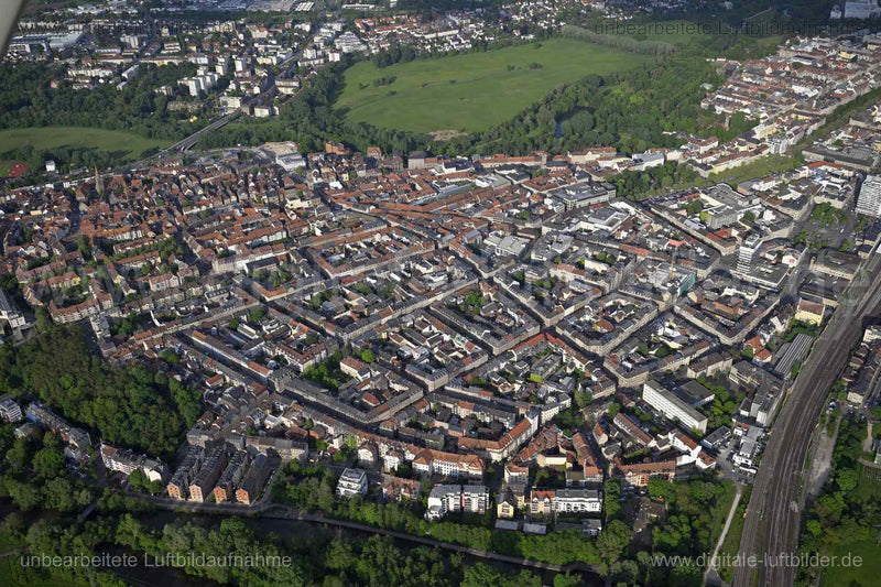 Luftaufnahme Fürther Altstadt in Fürth | Mittelfranken, Bayern
