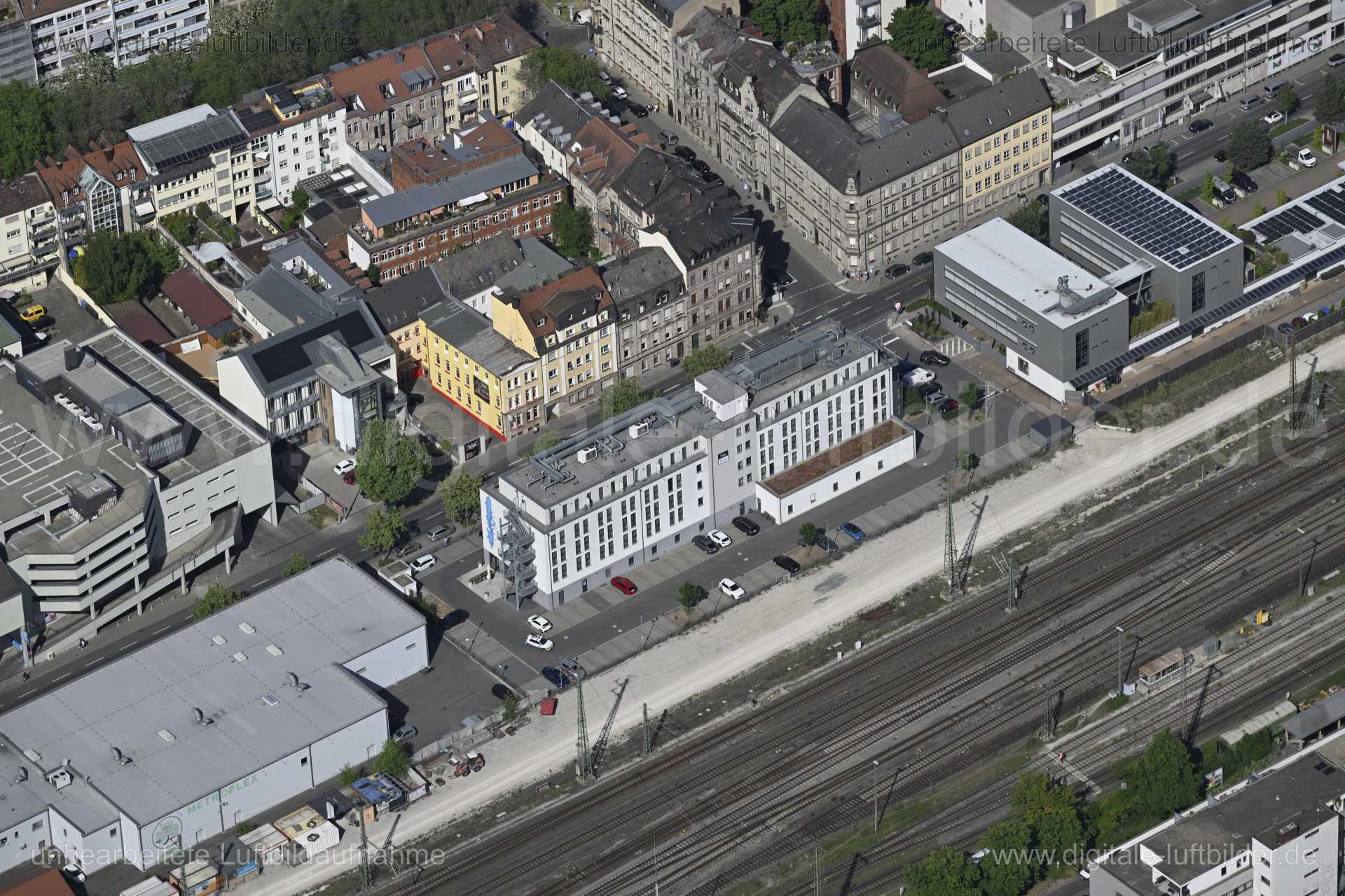 Luftaufnahme Gebhardtstraße in Fürth | Mittelfranken, Bayern