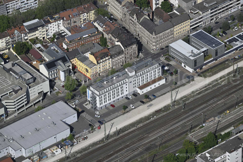 Luftaufnahme Gebhardtstraße in Fürth | Mittelfranken, Bayern