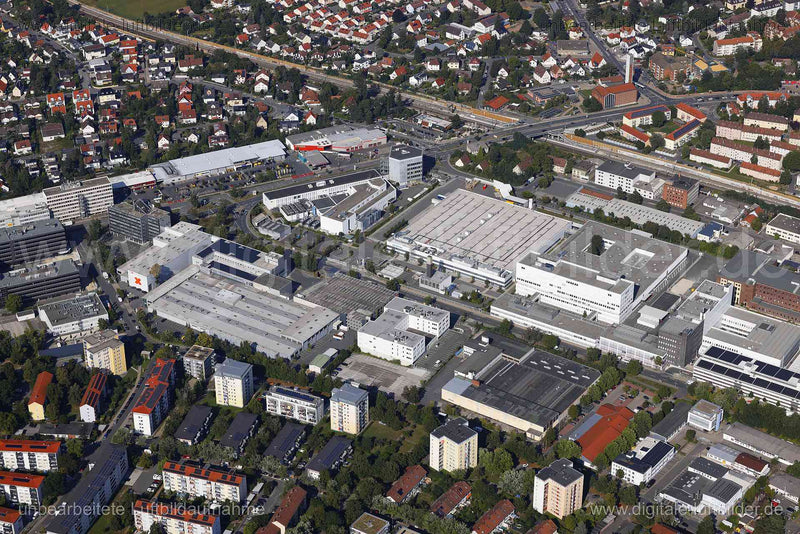 Luftaufnahme Hardhöhe in Fürth | Mittelfranken, Bayern