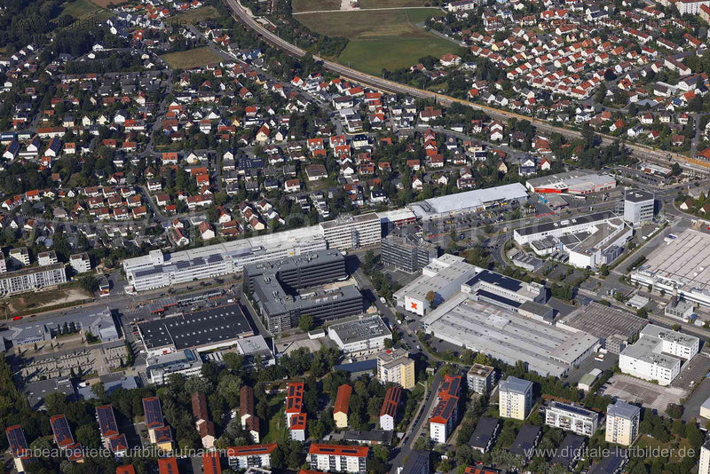 Luftaufnahme Hardhöhe in Fürth | Mittelfranken, Bayern