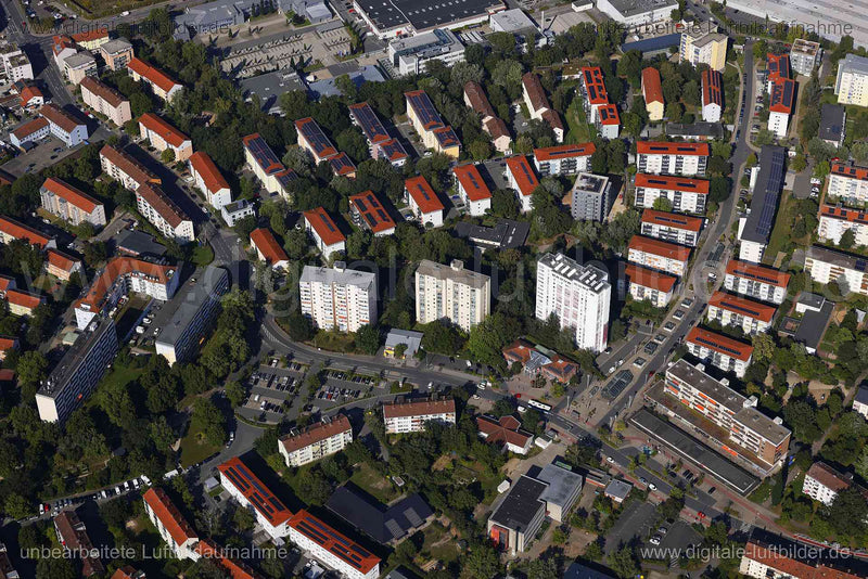 Luftaufnahme Hardhöhe in Fürth | Mittelfranken, Bayern
