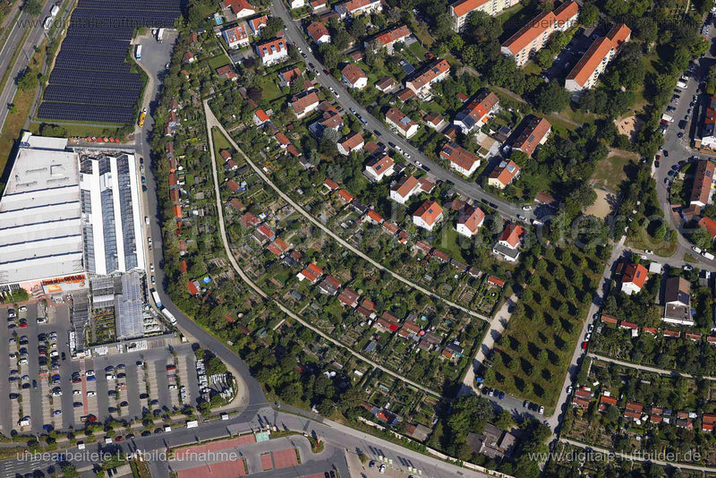 Luftaufnahme Hardhöhe in Fürth | Mittelfranken, Bayern