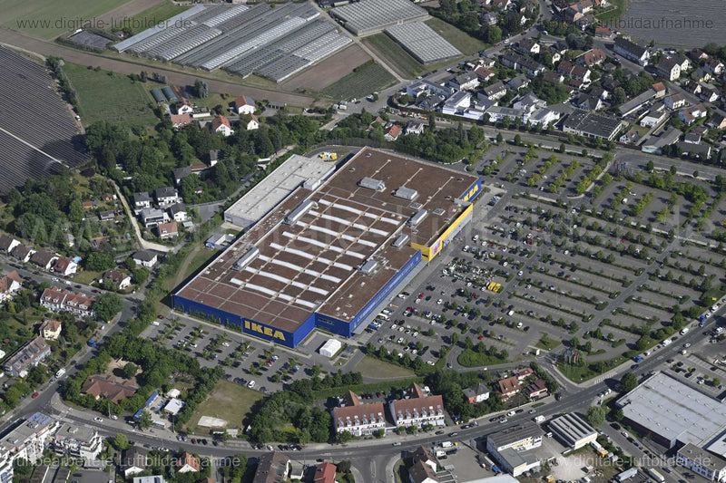 Luftaufnahme IKEA in Fürth | Mittelfranken, Bayern