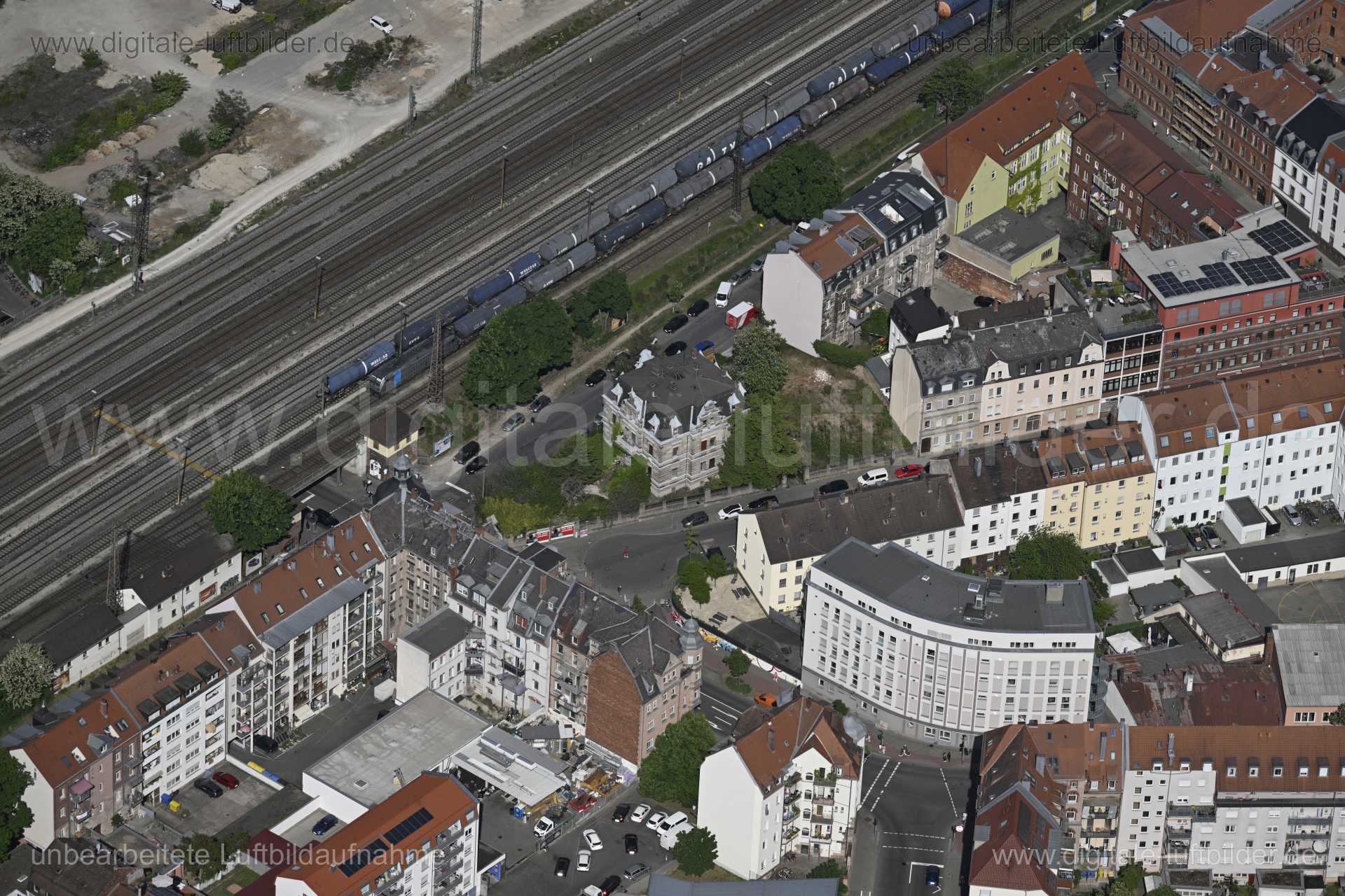 Luftaufnahme Karolinenstraße Fürth in Fürth | Mittelfranken, Bayern