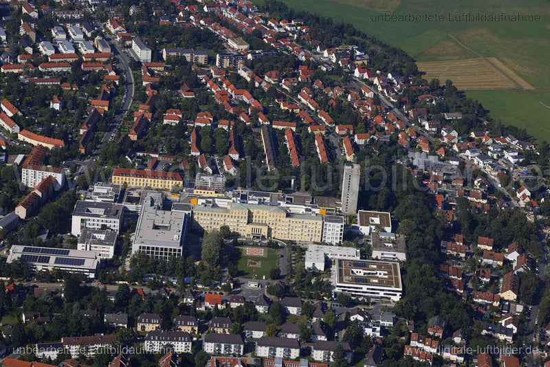 Luftaufnahme Klinikum Fürth in Fürth | Mittelfranken, Bayern