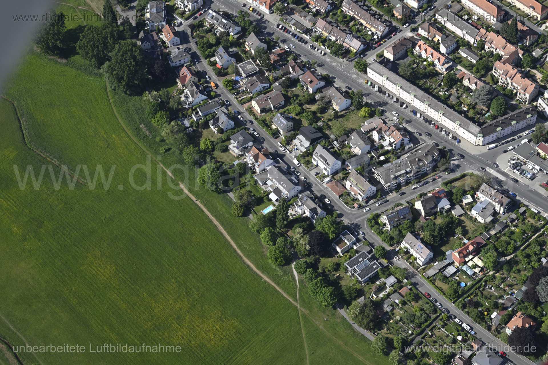 Luftaufnahme Kutzerstraße in Fürth | Mittelfranken, Bayern