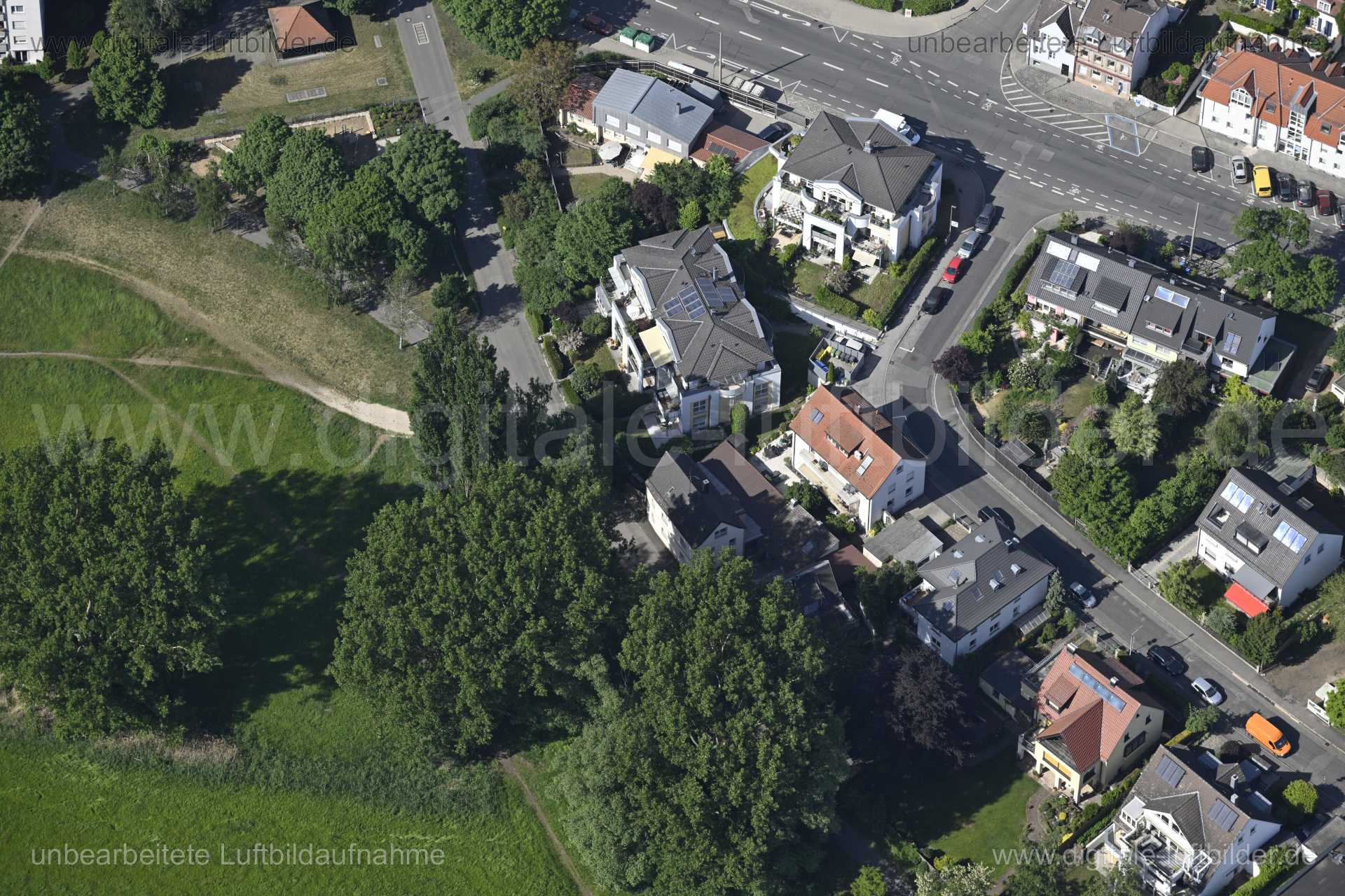 Luftaufnahme Kutzerstraße in Fürth | Mittelfranken, Bayern